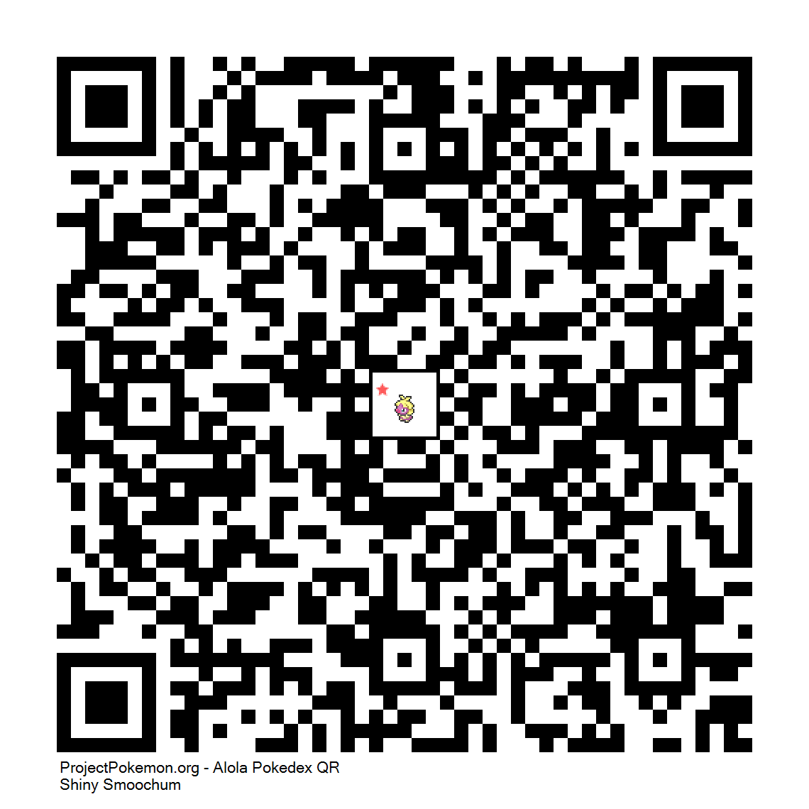 Cdigo QR de Smoochum variocolor